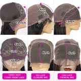 Lace Wig Ombre Straight Highlight Brown