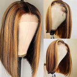 Highlight Wig Short Bob