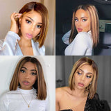 Highlight Wig Short Bob