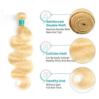 Tissage bresilien Body Wave Blonde 613